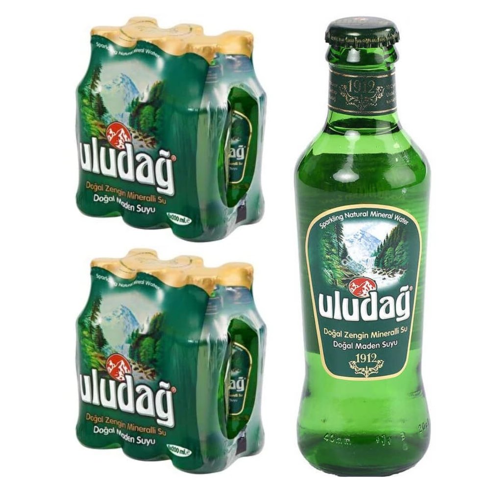 ULUDAAG Mineral Water Soda 200 ml x 12 Bottle