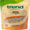 Trend Organic Rye Flakes,1kg - Nutrient-Rich Goodness, High in Protein & Fibre, and Essential Vitamins and Minerals, Certified Organic, Vegan, Non-GMO, No Additives No Preservatives, Raw view 1
