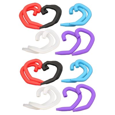 Mobestech 20pairs Silicone Protective Earhook Hanging Ear Hook Accessory for Comfortable Ear Saver Breakaway Design for Wearing Scenario