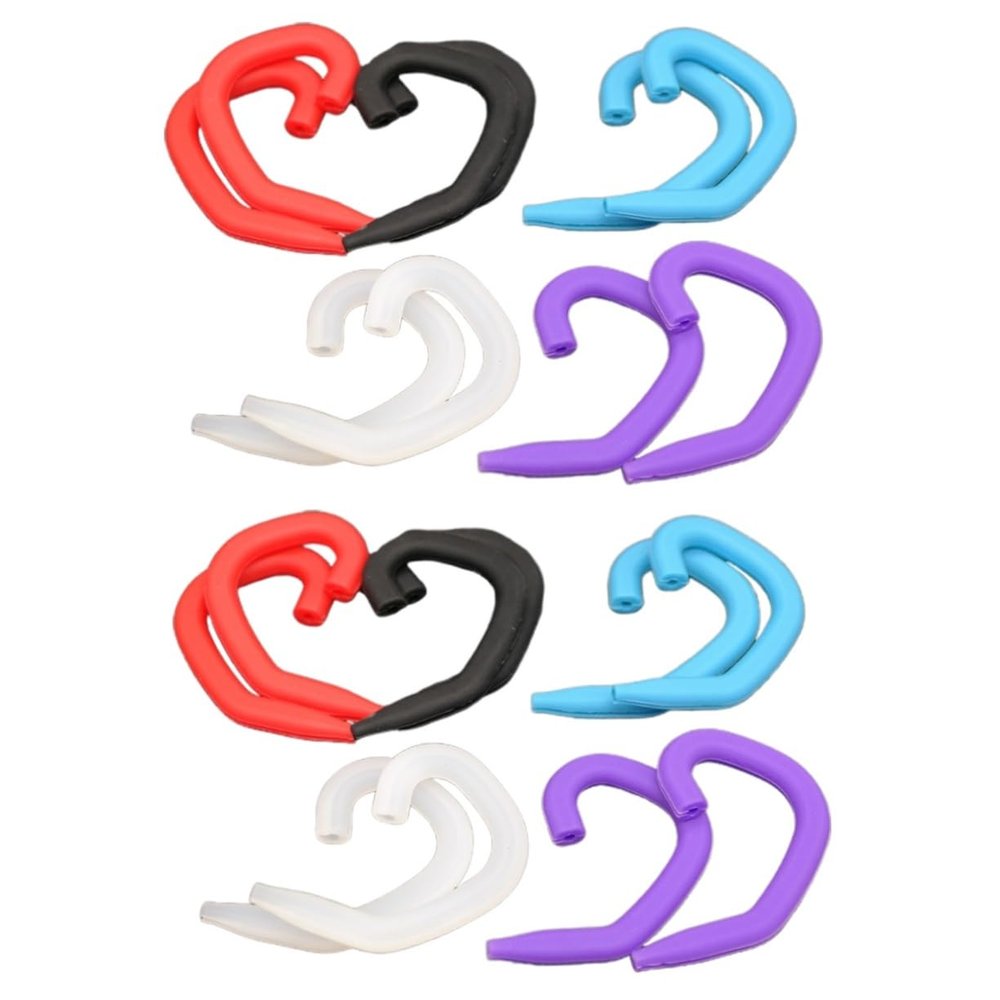 Mobestech 20pairs Silicone Protective Earhook Hanging Ear Hook Accessory for Comfortable Ear Saver Breakaway Design for Wearing Scenario