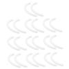 Mobestech 20pairs Mask Band Pad Mask Ear Cushion Ear Hook for Comfortable Fit Suitable for Daily Use and Wearing Scenarios view 1
