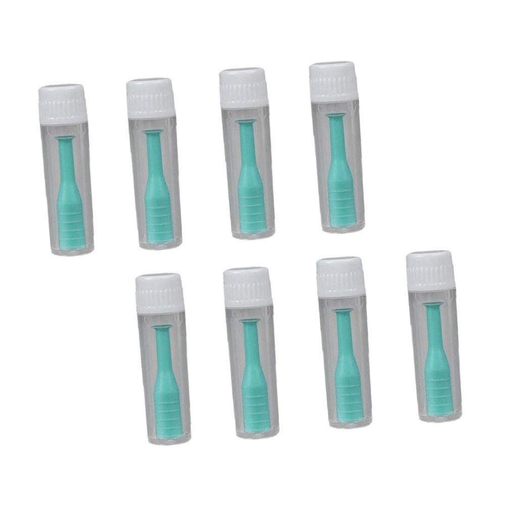 PartyKindom 8sets Contact Lens Case of Lens Suction Sticks Helpers for Easy and Storage