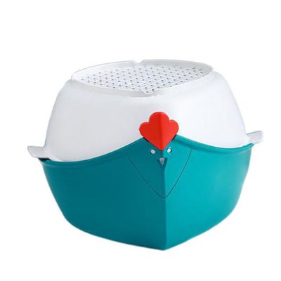 MAGICLULU Vegetable Draining Basket for Kitchen Food Washing Basin Fruit Drainer Basket for Dish Rack Kitchen Sink Drainer