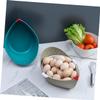 MAGICLULU Vegetable Draining Basket for Kitchen Food Washing Basin Fruit Drainer Basket for Dish Rack Kitchen Sink Drainer view 2