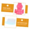 GLEAVI 8pcs Cartoon Boy Girl Toothbrush Boys and Girls Teeth Cleaner Soft Bristles Oral Care Supplies for Daily Use view 2