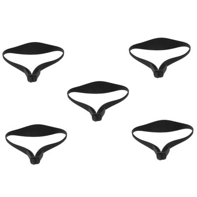 DOITOOL 5pcs Silicone Fade Guide for Haircutting Adjustable Hair Trimming Guide Neckline Shaving Template for Barber Tools