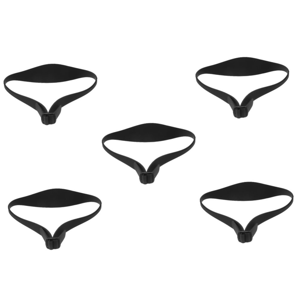 DOITOOL 5pcs Silicone Fade Guide for Haircutting Adjustable Hair Trimming Guide Neckline Shaving Template for Barber Tools