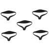 DOITOOL 5pcs Silicone Fade Guide for Haircutting Adjustable Hair Trimming Guide Neckline Shaving Template for Barber Tools view 1