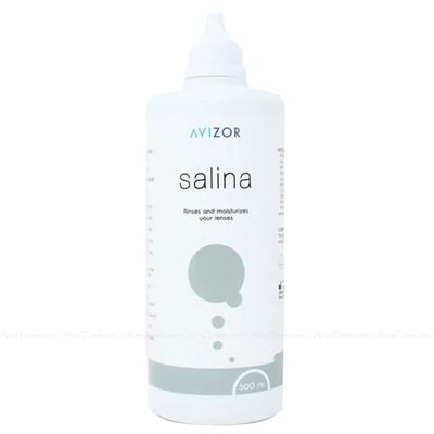 Avizor Salina Contact Lens Solution - 500ml Saline Contact Lens Storing Cleaning