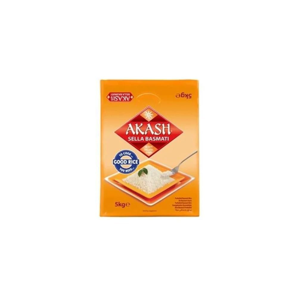 MASAkash Golden Sella basmati 5kg Box of 1-Fd