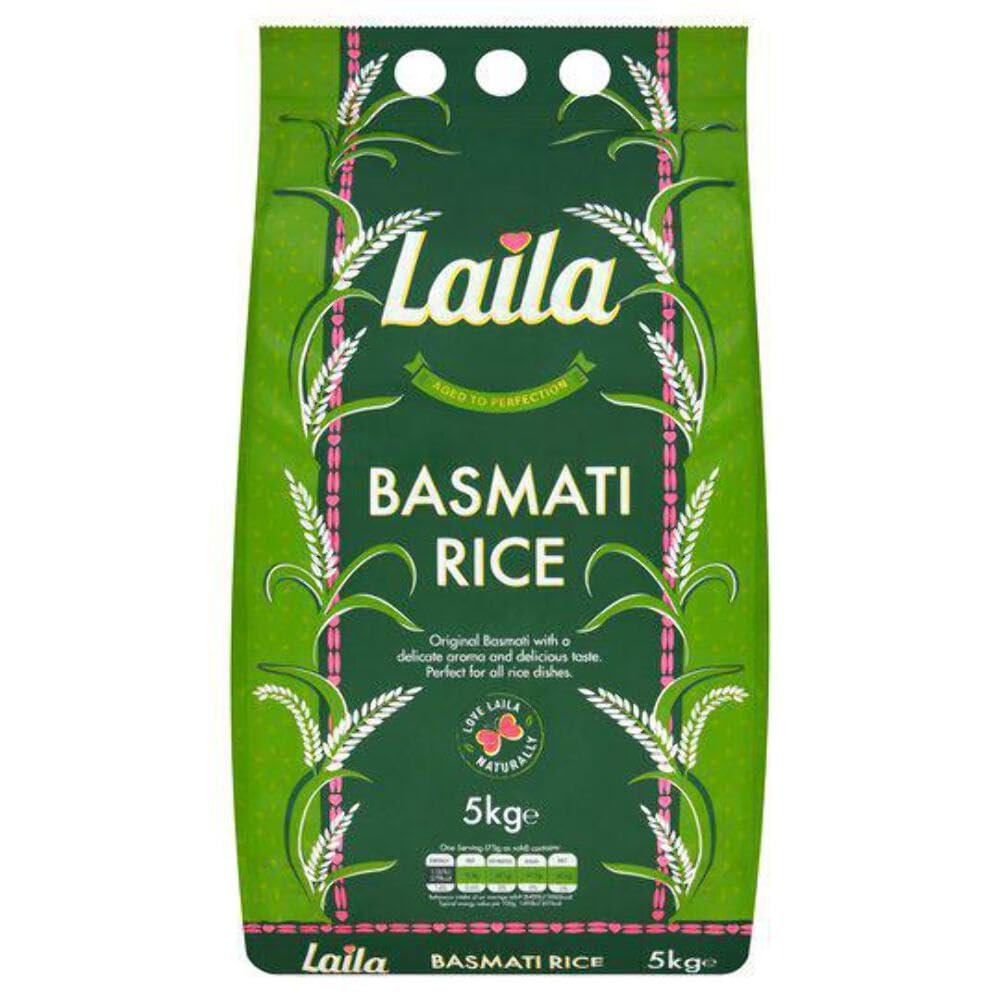 MASLaila Basmati Rice 5kg Box of 1-Fd