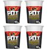 Pack Of 4 - Noodle Bombay Bad Boy 90g - Vegetarian Quick To Make Noodles - Hot Curry Flavour Sauce With Vegetables Noodles - Just Boiling Water In And Wait - Quick and Easy Ready Meals and Snacks view 1