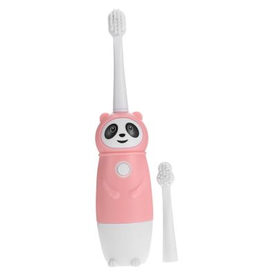 Gatuida Kids Electric Toothbrush Soft Supple Bristles Automatic Tooth Cleaner Pink Travel Size Suitable for Ages 3-12