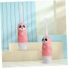 Gatuida Kids Electric Toothbrush Soft Supple Bristles Automatic Tooth Cleaner Pink Travel Size Suitable for Ages 3-12 view 4