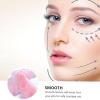 Gua Sha Board Pink Crystal Jade Guasha Board Facial Scraping Board Tool SPA Massage Tool Scrapper Neck Massagers for Face, Eye and Body Massage Gua Sha Tools view 2