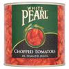 White Pearl Chopped Tomatoes in Tomato Juice 2.5kg-Food view 1