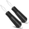 2Pcs Button Helper Tool Dress Zipper Pull Helper with Non- Grips to Help with Shirts, Coats, Button Hook Aids for The Elderly and Arthritic view 1