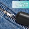 2Pcs Button Helper Tool Dress Zipper Pull Helper with Non- Grips to Help with Shirts, Coats, Button Hook Aids for The Elderly and Arthritic view 2