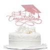 Congratulations Cake Topper,Congrats Cake Topper-2024 Graduation Cake Topper,Congrats Grad Party Cake Decorations for Senior High School College Grad/University Graduation Party Decoration Supplies view 1