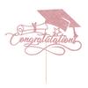 Congratulations Cake Topper,Congrats Cake Topper-2024 Graduation Cake Topper,Congrats Grad Party Cake Decorations for Senior High School College Grad/University Graduation Party Decoration Supplies view 2