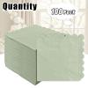 100 pcs 2-Ply Sage Green Napkins Folded 5 x 5 inch Scalloped Disposable Cocktail Napkins Paper Napkins for Dinner Wedding Party Beverage Napkins view 3