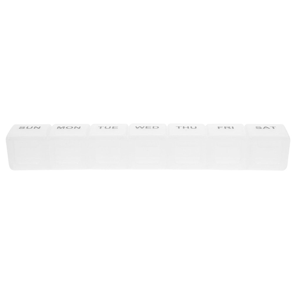 iplusmile Portable Pill Box Weekly Organizer Reusable Dispenser Travel Organizer Day Medicine Container for Daily Use