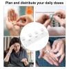 iplusmile Portable Pill Box Weekly Organizer Reusable Dispenser Travel Organizer Day Medicine Container for Daily Use view 2