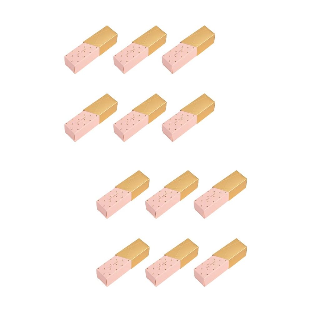 Gatuida 20pcs Lipstick Shape Candy Box for Wedding Party Supplies Pink Wedding Boxes for Bridal Shower