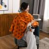 SHENJIA Wheelchair Blanket,Shawl Scarf Double Warmer Wearable Blanket with Sleeves, Super Soft for Adult Women Men view 1