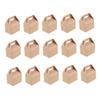 Gatuida 15pcs Kraft Paper Candy Boxes Small Cardboard Sweet Tote Bags Paper Party Favors Hand Tote Storage for Small Sweets Party Supplies view 1