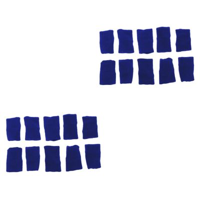 Operitacx 20pcs Beads Crafting Finger Guard for Drills Hand Protector for Bead Art Drills Finger Cover Gear