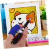 Operitacx 20pcs Beads Crafting Finger Guard for Drills Hand Protector for Bead Art Drills Finger Cover Gear view 2