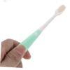GLEAVI Childrens Panda Manual Toothbrush with Soft Bristles and Storage Bucket, Small Size for Ages 2-12, Green Kid Toothbrush for Effective Tooth Care and Daily Oral Hygiene view 4