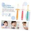 PartyKindom 3pcs Boys and Girls Toothbrush Boy Girl Brush Soft Bristles Toothbrushes view 3