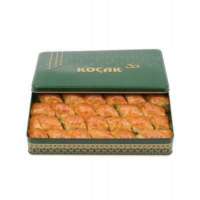 Koak,Famous Gaziantep Turkish Pistachio Koak Baklava,Daily Fresh Shipment,(2.2lb - 1000 gr) 30 Pieces