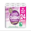 Gentille Quilted Bathroom Tissue Rolls | Luxury 3-Ply Toilet Paper Soft, Strong & Sustainable | UK Made (144) view 2
