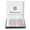 BLESSDOME 12Pcs Biodegradable Wheat Straw Eyebrow Razor Shaper for Women | Peach Fuzz & Facial Hair Remover and Trimmer | Exfoliating Dermaplane Tool |Eco-Friendly Dermaplaning Blades for Face view 1