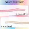 BLESSDOME 6Pcs Biodegradable Wheat Straw Eyebrow Razor Shaper for Women | Peach Fuzz & Facial Hair Remover and Trimmer | Exfoliating Dermaplane Tool |Eco-Friendly Dermaplaning Blades for Face view 2