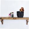 BESPORTBLE 2pcs Washable Kraft Paper Bag Organizer Decorative Storage Container Reusable Calibags for Flowers Toys Clothes view 2