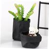 BESPORTBLE 2pcs Washable Kraft Paper Bag Organizer Decorative Storage Container Reusable Calibags for Flowers Toys Clothes view 3