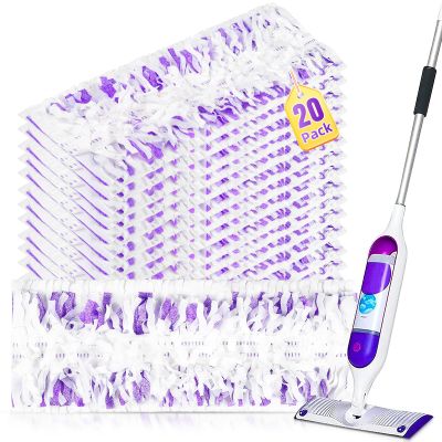 20 Pack Disposable Mopping Pad Refills for Swiffer PowerMop Multi-Surface Mop Kit, Multi-Surface Mop Pad Refill for Swiffer Power Mop for Cleaning Floors