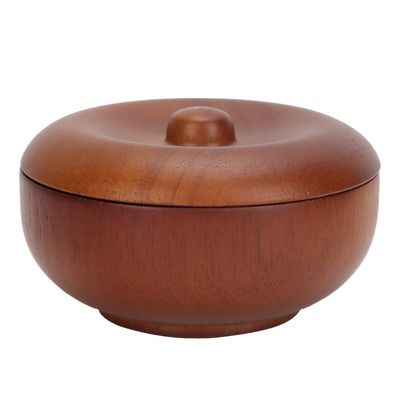 ANKROYU Wooden Shaving Brush Bowl Mug, Shave Soap Cream Mug, Professional Shaving Bowl Barber Tool for Shave Cream Soap-Shaving Soap Easy To Lather Fits Wet Shaving