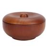 ANKROYU Wooden Shaving Brush Bowl Mug, Shave Soap Cream Mug, Professional Shaving Bowl Barber Tool for Shave Cream Soap-Shaving Soap Easy To Lather Fits Wet Shaving view 1
