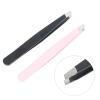 ANKROYU 2PCS/Set Eyebrow Clips, Stainless Steel Eyebrow Tweezers, Facial Hair Removal Tweezers, Ingrown Hair Tweezers, Makeup Beauty Tool for Men and Women view 3