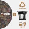 Reusable K Cups for K-eurig, 8 Pack K Cup Reusable Coffee Pods, Universal Reusable K Cup Coffee Filters for K-eurig 1.0 and 2.0, Refillable K Cup Coffe Pods BPA Free view 4