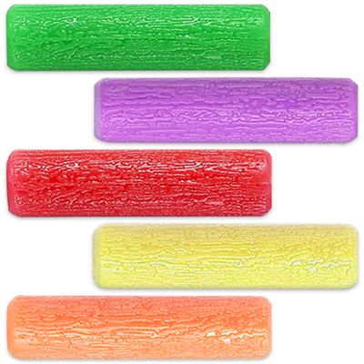 Aligner Chewies for Tray Seaters,Dental Teeth Chewies,5Pcs Chompers Aligner Trays(Mint,Orange,Grape,Lemon,Strawberry)