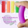 Aligner Chewies for Tray Seaters,Dental Teeth Chewies,5Pcs Chompers Aligner Trays(Mint,Orange,Grape,Lemon,Strawberry) view 4