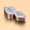 10X 20X Lightweight Magnifier Comfortable Mini HD Lens for Reading, Silver, 21 * 53 * 18mm Plate view 2