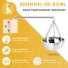 Chnegral Sauna Bowl Cup Essential Oil Bowl Sauna Room Accessories Aromatherapy Essential Oil Bowl Dry Steam Room view 4