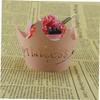 MAGICLULU 24pcs Crown Cupcake Wrappers Lace Paper Cups for Birthday Party Decor view 2
